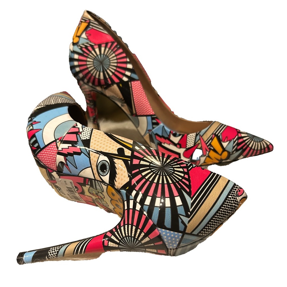 ALDO comic book style heels
